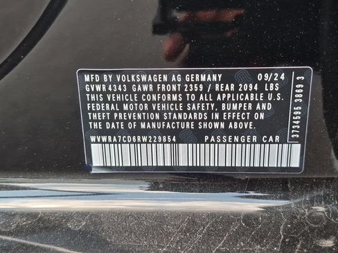 Certified 2024 Volkswagen GTI SE FWD image 28