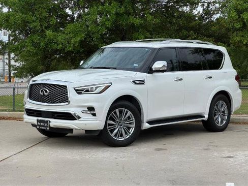 Certified 2021 INFINITI QX80 Luxe w/ Cargo Package image 1