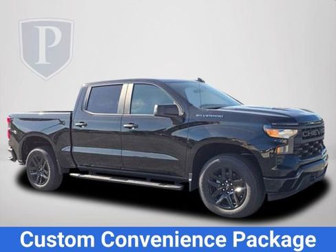 New 2026 Chevrolet Silverado 1500 Custom w/ LPO, Dark Essentials Package RWD image 2