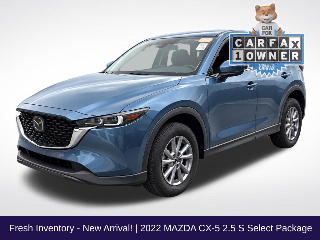 Used 2022 MAZDA CX-5 AWD 2.5 S w/ Select Package image 1
