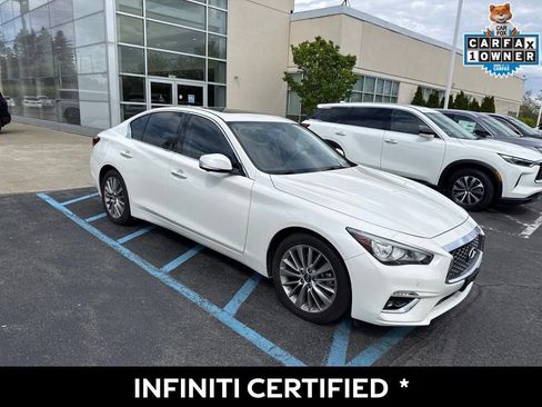 Certified 2023 INFINITI Q50 Luxe AWD/4WD image 2
