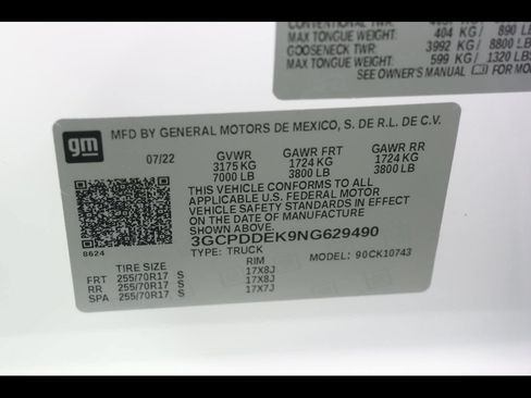 Used 2022 Chevrolet Silverado 1500 LT AWD/4WD image 34