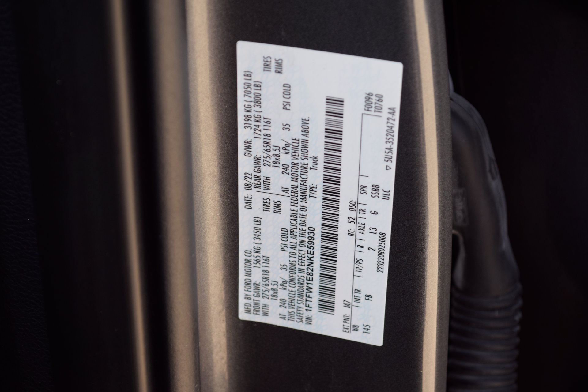 Used 2022 Ford F150 XLT w/ Equipment Group 302A High AWD/4WD image 28