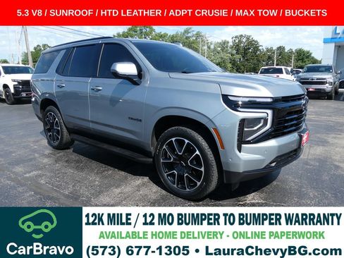 Certified 2025 Chevrolet Tahoe RST w/ Comfort Package AWD/4WD image 1