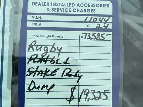 New 2024 Ford F550 4x4 Regular Cab Super Duty image 6