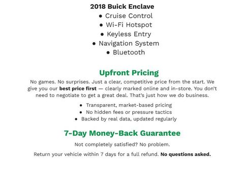 Used 2018 Buick Enclave Essence FWD image 2