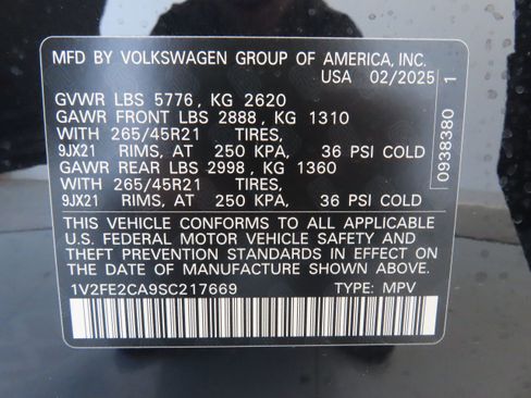 New 2025 Volkswagen Atlas Cross Sport SEL Premium R-Line image 30