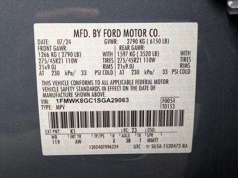 Certified 2025 Ford Explorer ST image 20