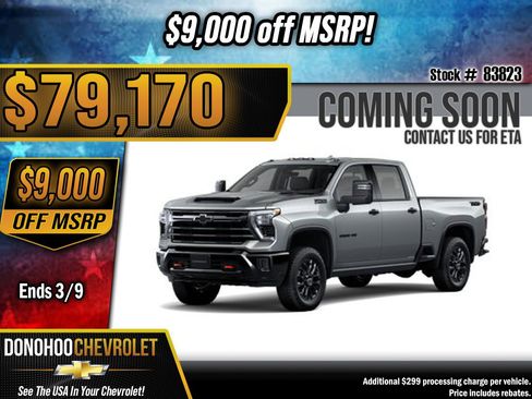 New 2026 Chevrolet Silverado 2500 LTZ image 1