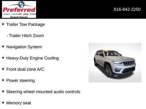 Used 2024 Jeep Grand Cherokee Limited w/ Trailer Tow Package image 12