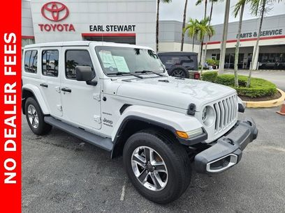 Used 2021 Jeep Wrangler Unlimited Sahara w/ LED Lighting Group