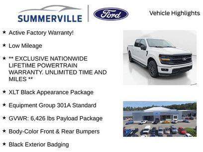 Used 2024 Ford F150 XLT w/ XLT Black Appearance Package
