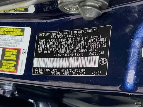 Used 2021 Toyota Camry SE FWD image 31