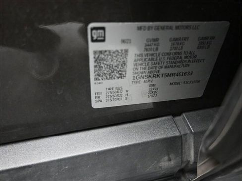 Used 2021 Chevrolet Tahoe RST w/ Rear Media and Nav Package image 15