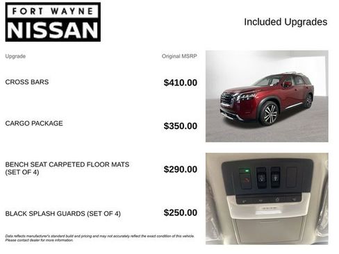 Used 2024 Nissan Pathfinder Platinum w/ Cargo Package AWD/4WD image 4