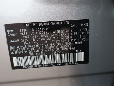 New 2026 Subaru Forester Touring AWD/4WD image 25