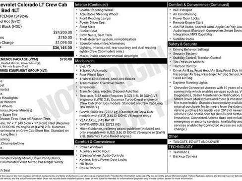 Used 2019 Chevrolet Colorado LT w/ LT Convenience Package image 11