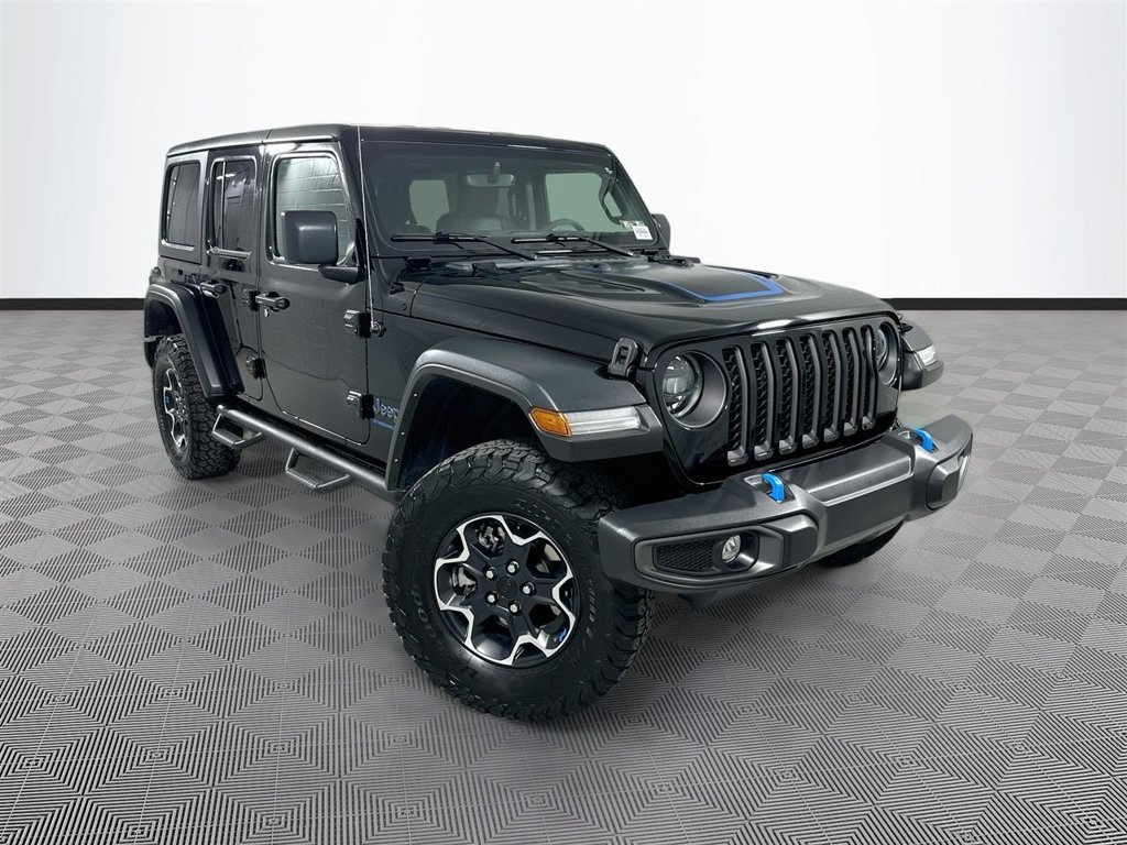 Certified 2023 Jeep Wrangler Unlimited Rubicon 4xe w/ Cold Weather Group AWD/4WD image 1