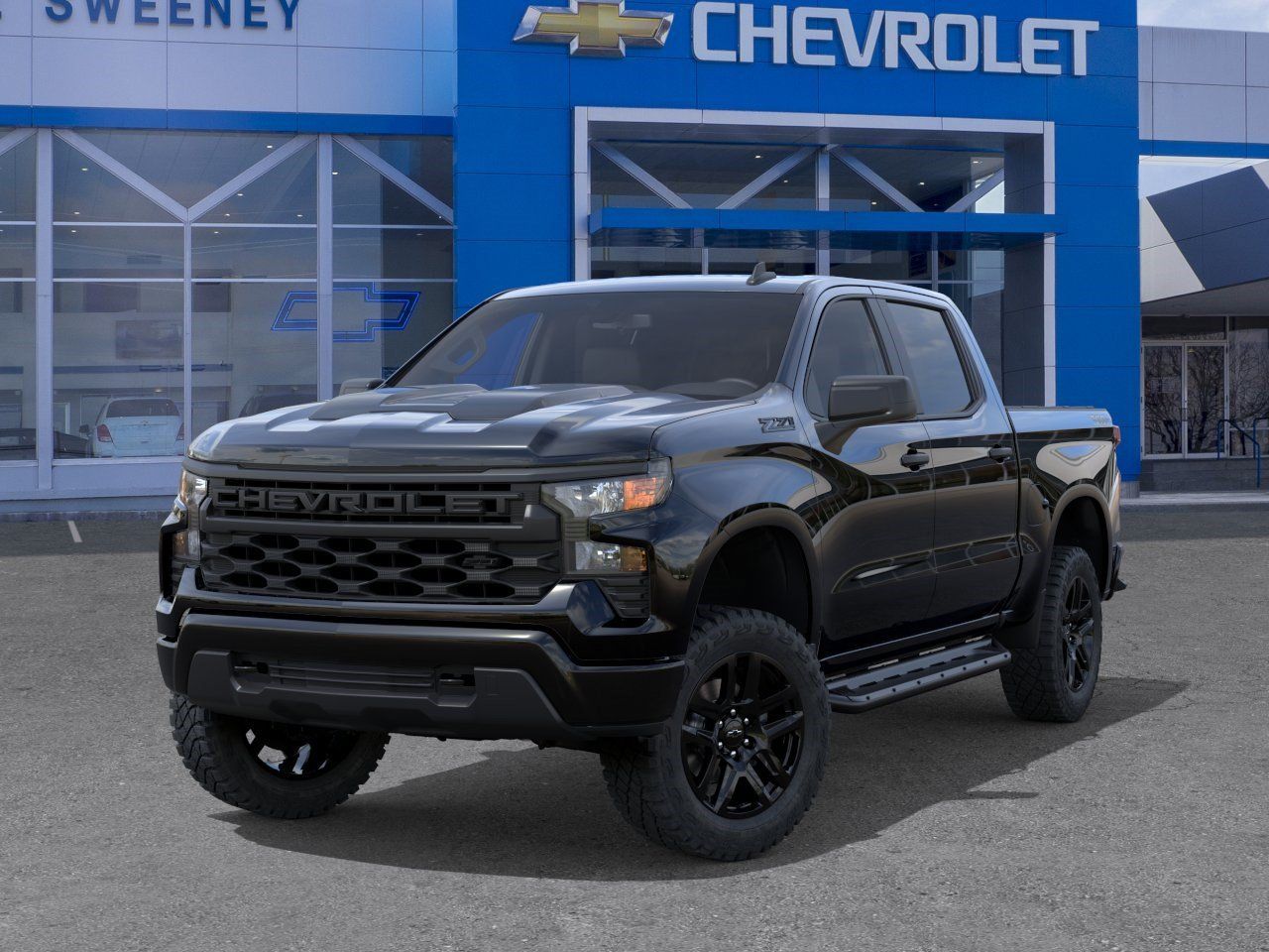 Used 2023 Chevrolet Silverado 1500 Custom Trail Boss w/ Midnight Edition AWD/4WD image 7