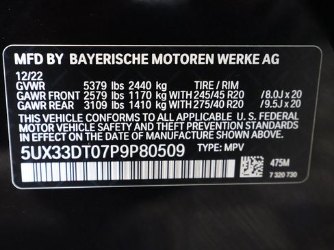 Used 2023 BMW X4 xDrive30i w/ M Sport Package image 62