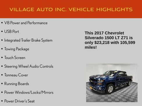 Used 2017 Chevrolet Silverado 1500 LT w/ All Star Edition AWD/4WD image 7