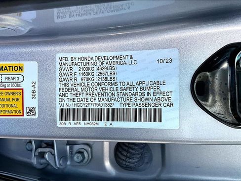 Used 2024 Honda Accord Sport image 16