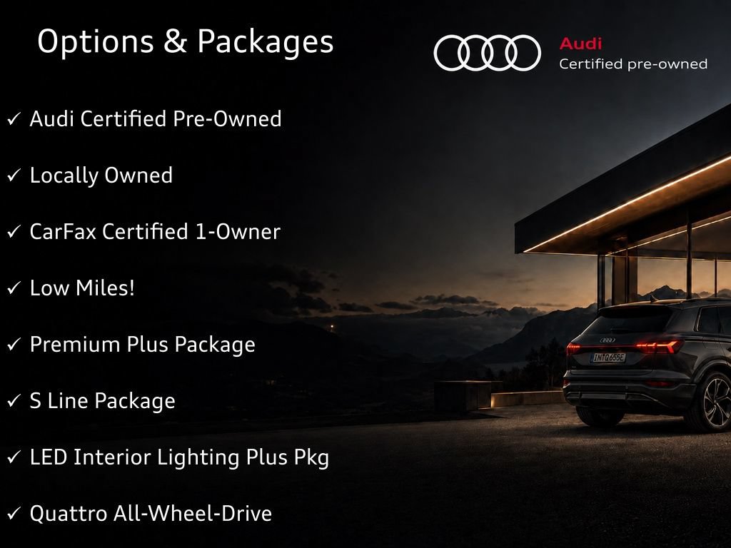 Certified 2025 Audi Q3 2.0T Premium Plus w/ Premium Plus Package AWD/4WD image 5