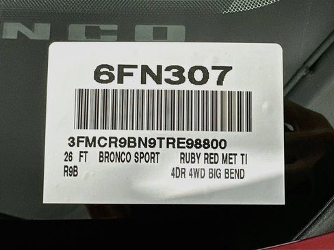 New 2026 Ford Bronco Sport Big Bend w/ Convenience Package AWD/4WD image 19