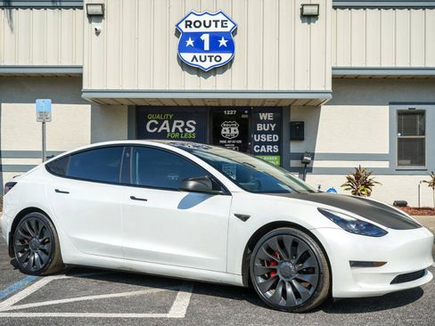 Used 2022 Tesla Model 3 Performance AWD/4WD image 4