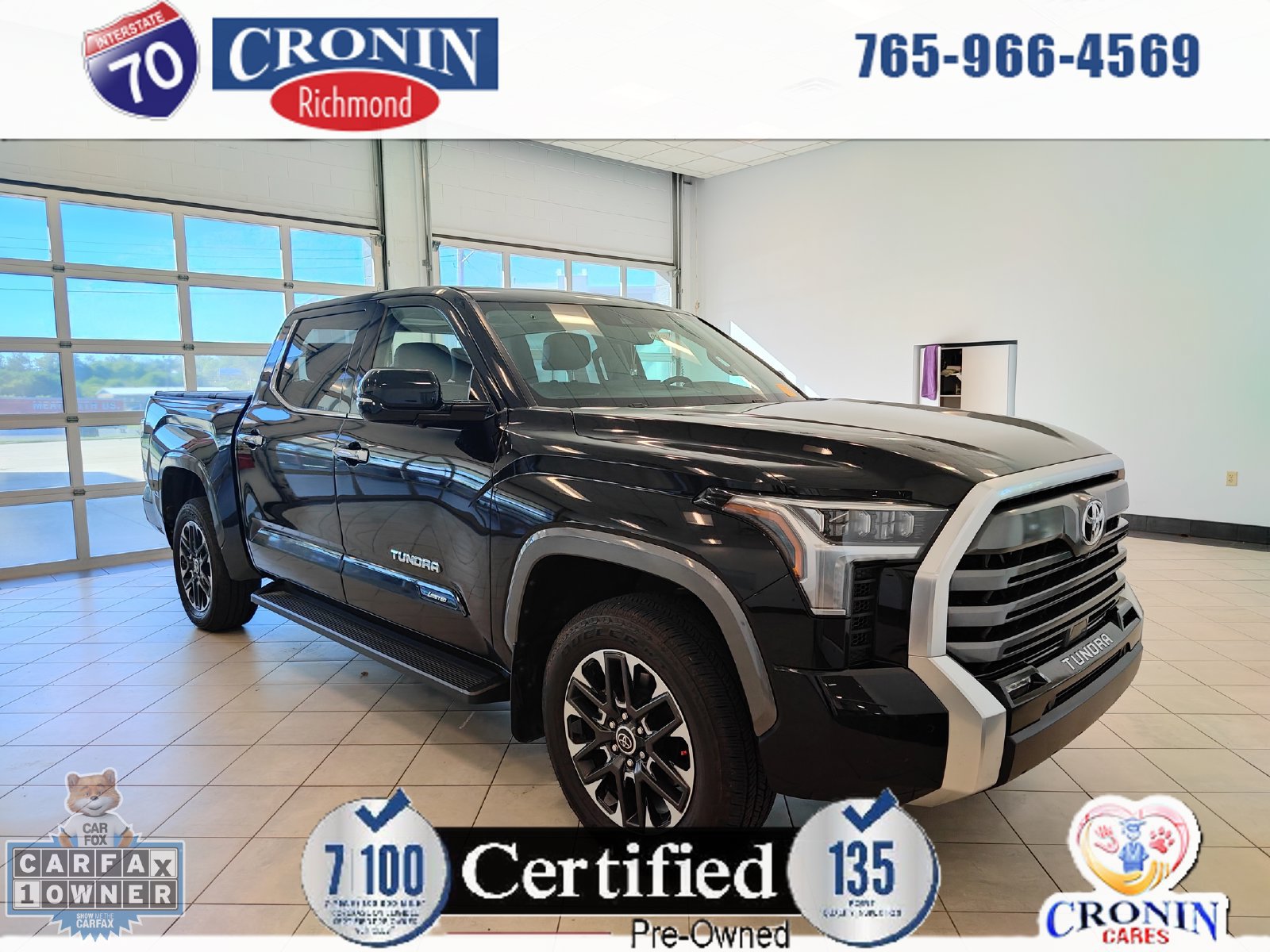 Used 2023 Toyota Tundra Limited AWD/4WD image 1