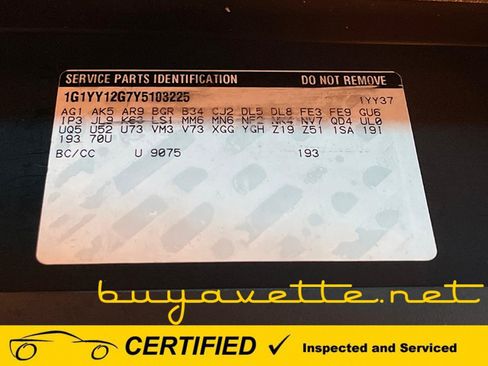 Used 2000 Chevrolet Corvette Coupe RWD image 24