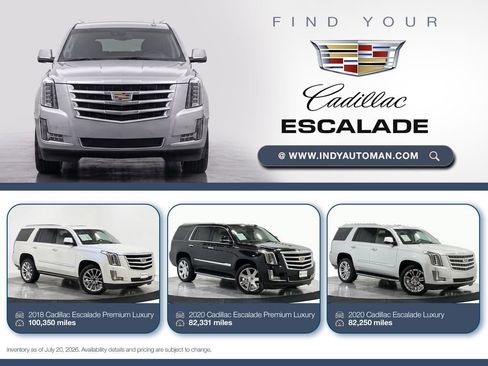 Used 2018 Cadillac Escalade Premium Luxury AWD/4WD image 18