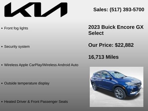 Used 2023 Buick Encore GX Select AWD/4WD image 15
