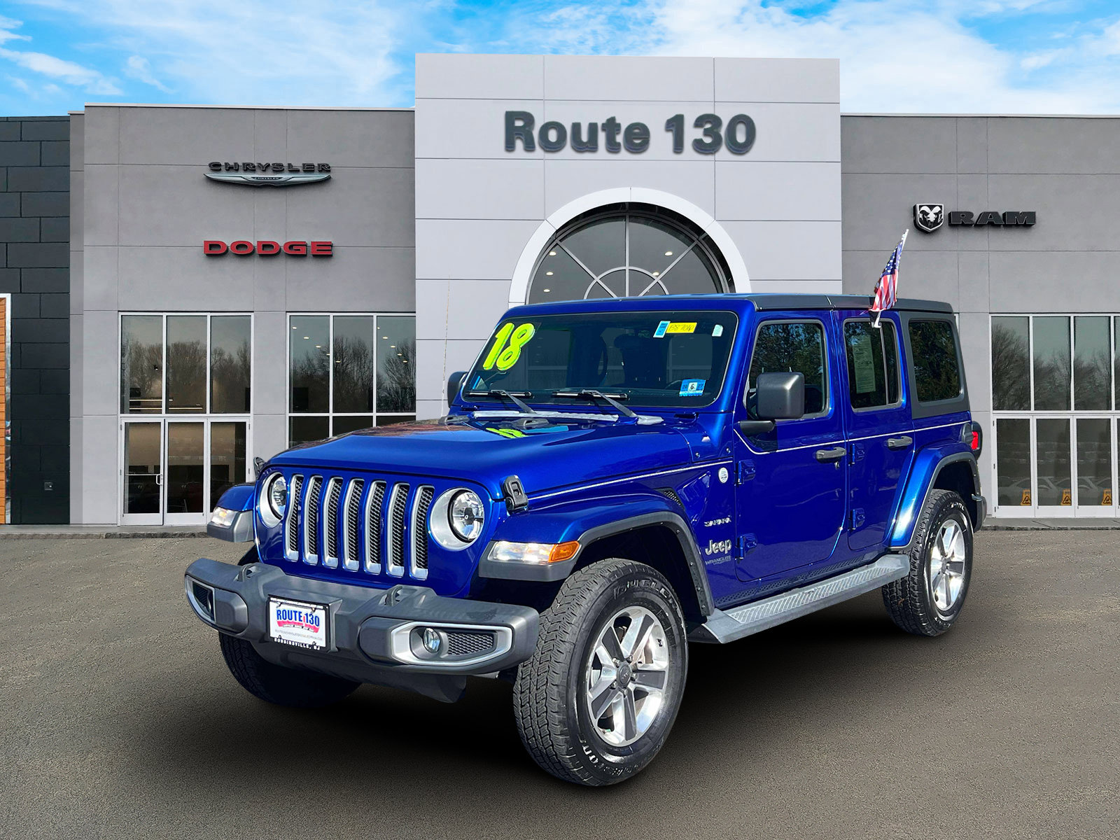 Used 2018 Jeep Wrangler Unlimited Sahara w/ Dual Top Group AWD/4WD image 2