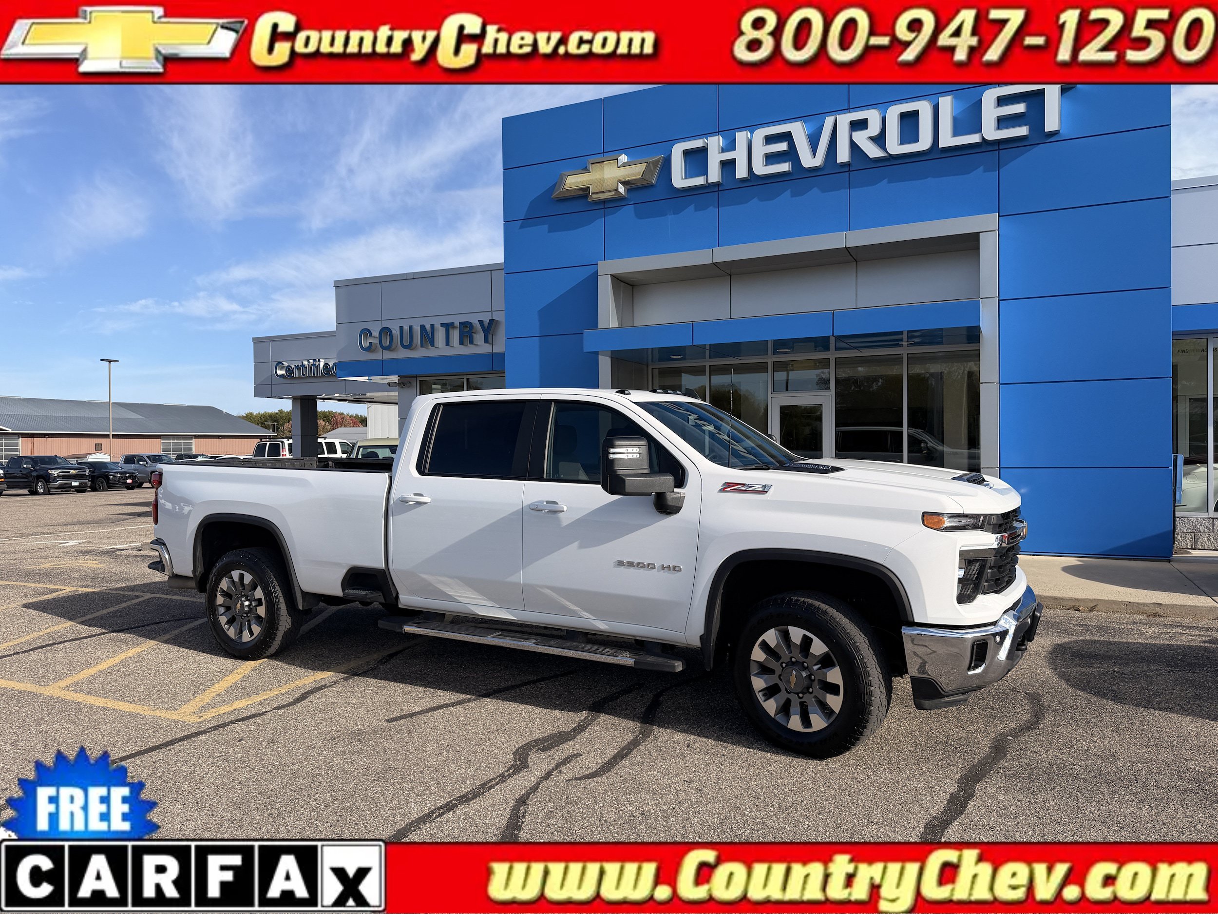Used 2025 Chevrolet Silverado 3500 LT w/ Safety Package AWD/4WD image 1