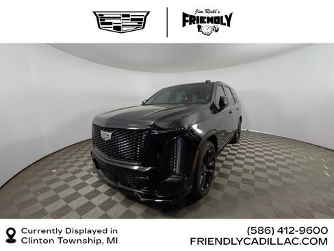 Certified 2025 Cadillac Escalade V w/ LPO, ONYX Package image 1