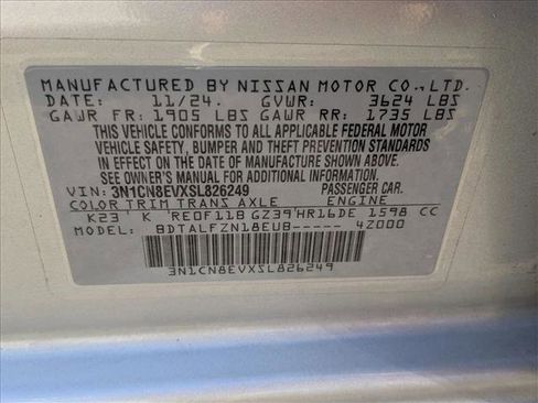 Used 2025 Nissan Versa SV image 23