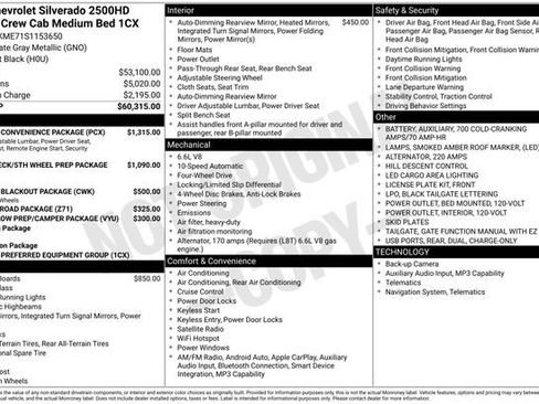 Used 2025 Chevrolet Silverado 2500 Custom w/ Custom Convenience Package AWD/4WD image 32