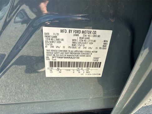 Used 2022 Ford Maverick XL w/ Equipment Group 100A Standard image 34