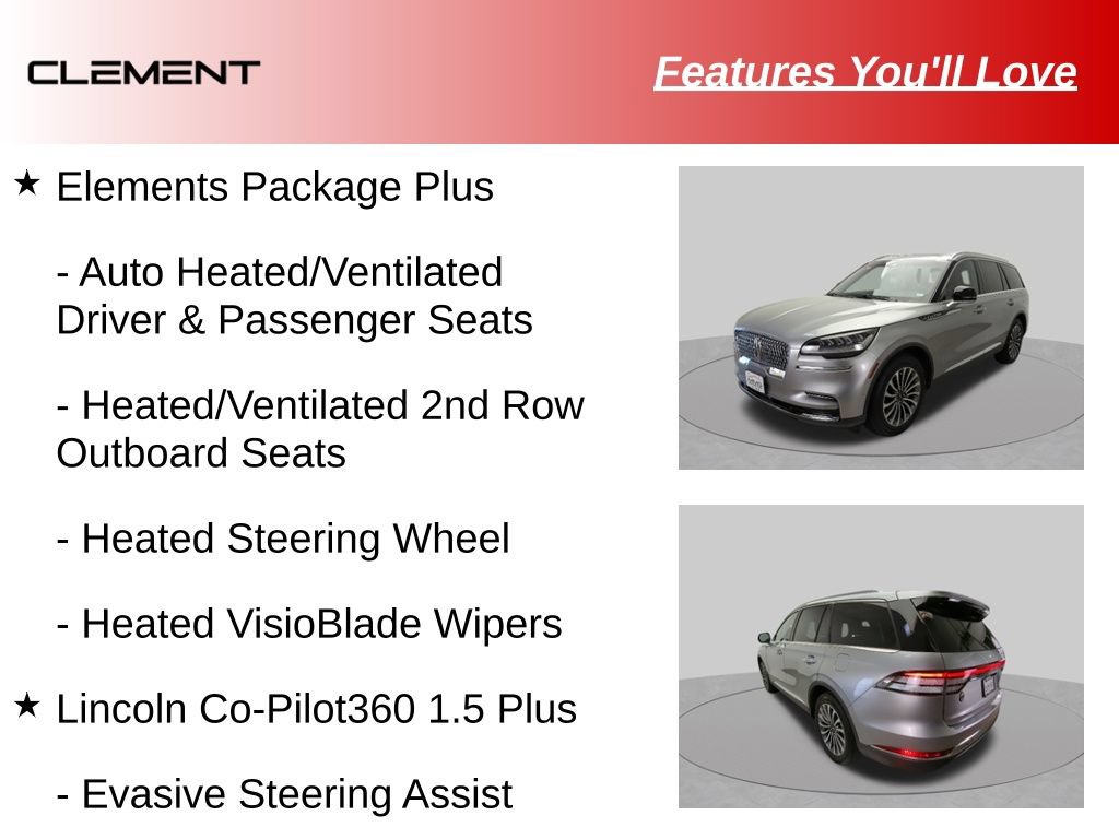 Used 2024 Lincoln Aviator Reserve w/ Equipment Group 201A AWD/4WD image 18