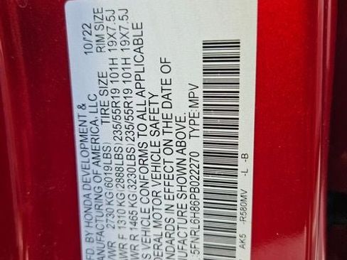 Used 2023 Honda Odyssey Touring image 20