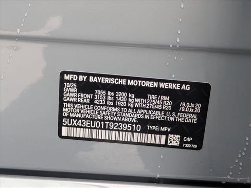 New 2026 BMW X5 xDrive50e w/ M Sport Package image 19