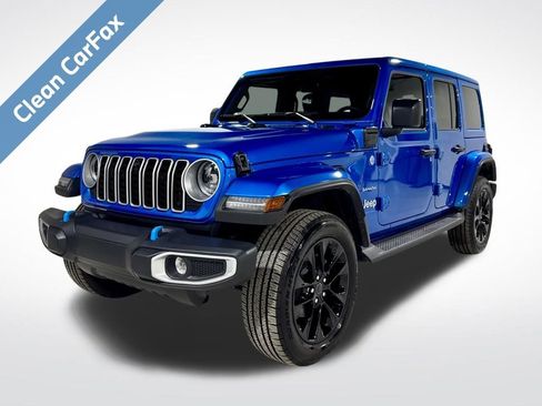 Used 2024 Jeep Wrangler Unlimited Sahara w/ Technology Group image 1