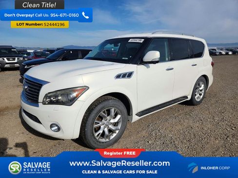 Used 2012 INFINITI QX56 4WD w/ Theater Pkg image 1