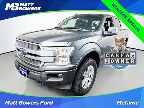 Used 2018 Ford F150 Platinum w/ Equipment Group 701A Luxury AWD/4WD image 1