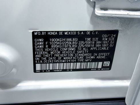 Used 2025 Honda HR-V Sport image 27