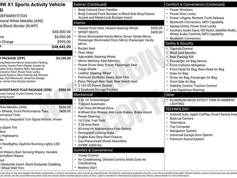 Used 2024 BMW X1 xDrive28i w/ Premium Package image 39