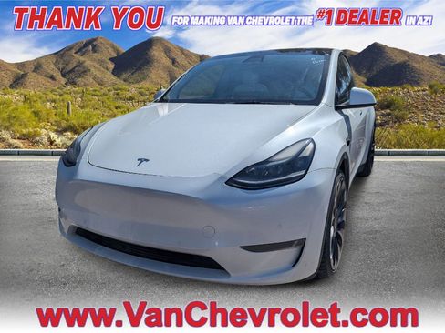 Used 2021 Tesla Model Y Performance AWD/4WD image 1