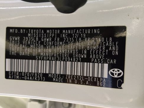 Used 2020 Toyota Corolla LE w/ LE Premium Package FWD image 33