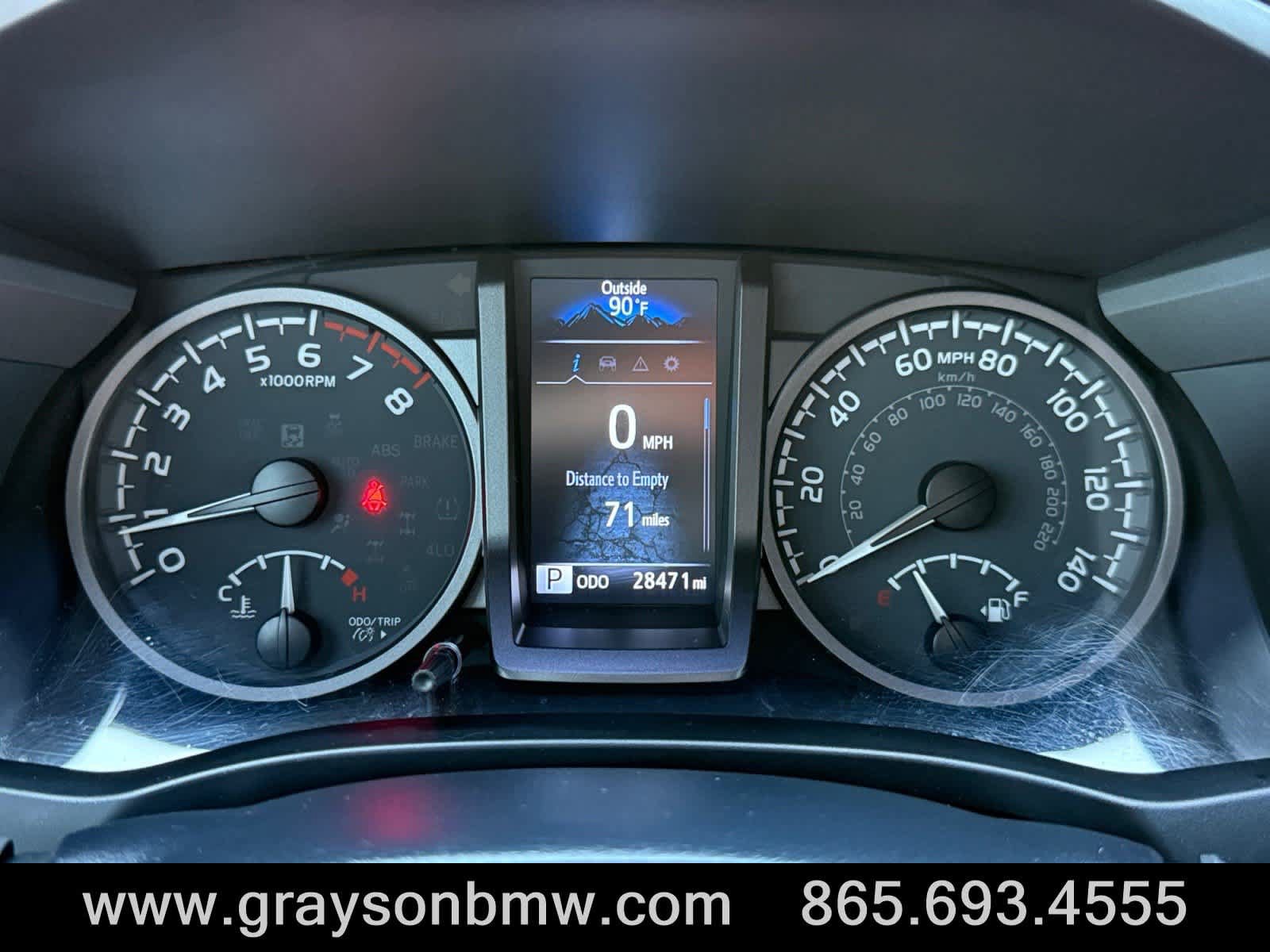 Used 2023 Toyota Tacoma TRD Sport w/ Technology Package AWD/4WD image 32